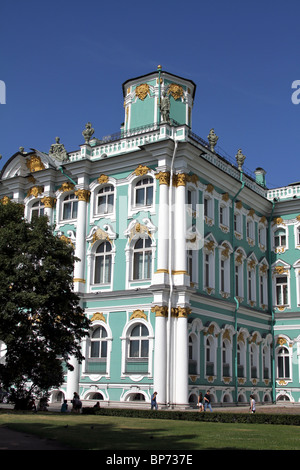 The Hermitage, aka The Winter Palace in St. Petersburg, Russia Stock Photo