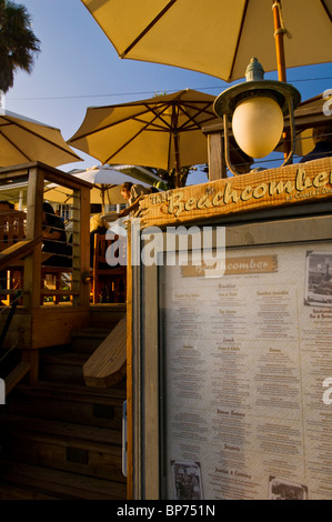 The Beachcomber Cafe, Crystal Cove State Park Historic District, Corona del Mar, Newport Beach, California Stock Photo
