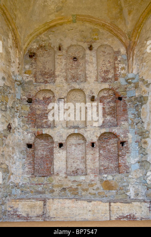 Remains of the Great Stone Church, Mission San Juan Capistrano, San Juan Capistrano, California Stock Photo