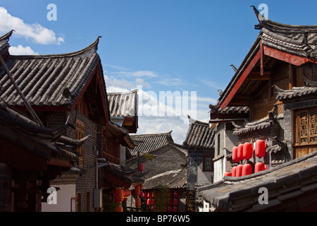 Old town, Lijiang, Yunnan Province, China Stock Photo