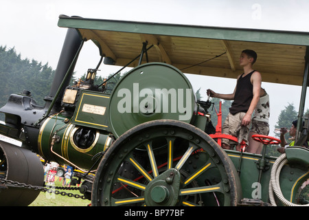 1929 Ruston and Hornsby steam roller Stock Photo