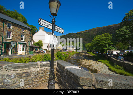 Beddgelert, Gwynedd, Snowdonia, north Wales, UK Stock Photo
