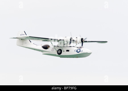 A Catalina flying boat at the Airbourne airshow, Eastbourne, East Sussex, UK Stock Photo