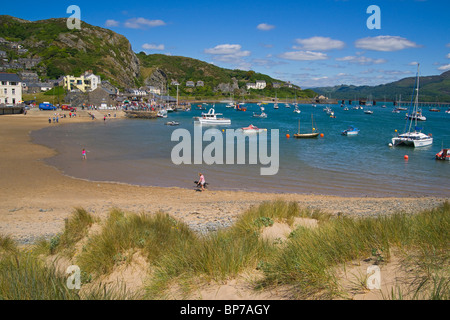 Barmouth, harbour, summer festival, boats, North Wales, UK Stock Photo