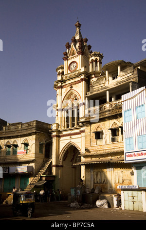 The nineteenth century clock tower in Junagadh, Gujarat, India. Stock Photo