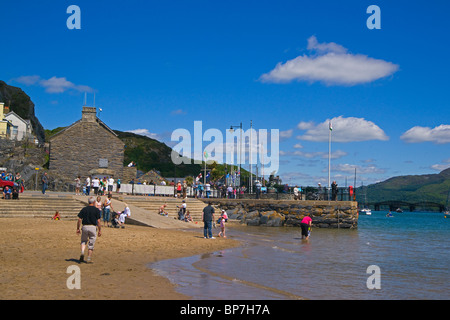 Barmouth, harbour, summer festival, boats, North Wales, UK Stock Photo