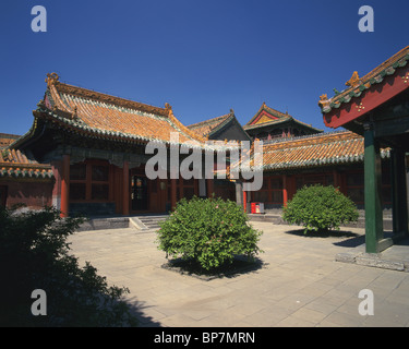 Buildings of the Shenyang Forbidden City. Shenyang, Liaoning Province, China Stock Photo