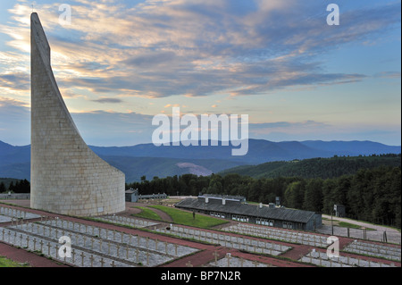 Monument to the Departed at Natzweiler-Struthof, only WW2 concentration camp by the Nazis on French territory, Alsace, France Stock Photo