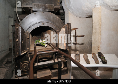 Crematorium at Natzweiler-Struthof, the only WW2 concentration camp established by the Nazis on French territory, Alsace, France Stock Photo