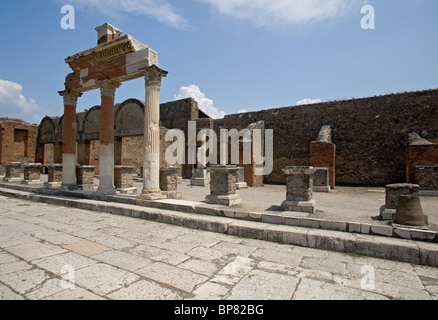 Ruins of Pompeii Stock Photo