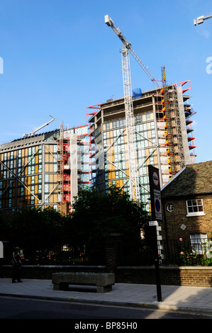 NEO Bankside skyscraper development under construction, Southwark, London, England, UK Stock Photo