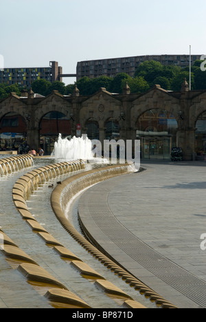 Sheffield Midland station, Sheffield, South Yorkshire, England Stock Photo