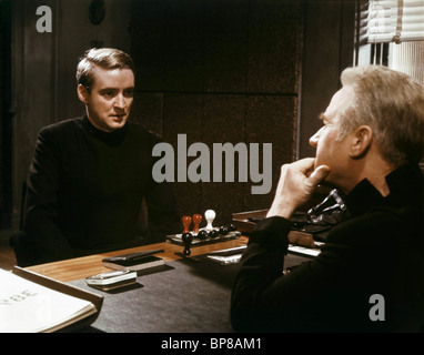 Fahrenheit 451 (1966) directed by François Truffaut and starring Oskar ...