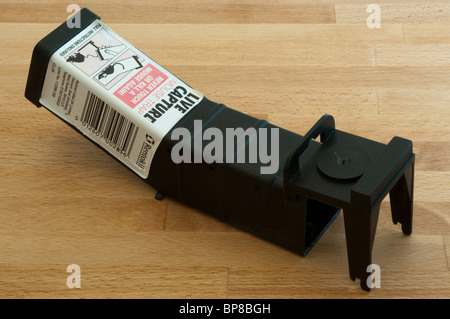 A humane mouse trap Stock Photo