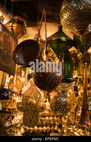 Marrakech Souks, Morocco Stock Photo