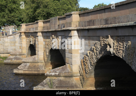 Ross Bridge in Tasmania. Australia's third oldest bridge Stock Photo