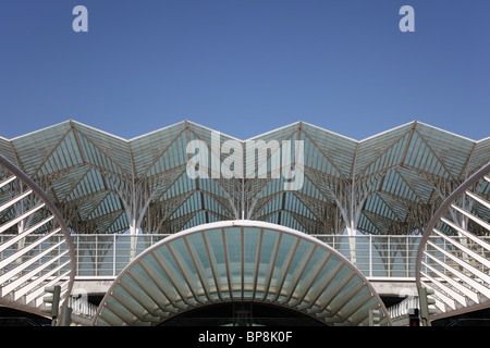 Gare do Oriente - main train station in Lisbon, Portugal Stock Photo