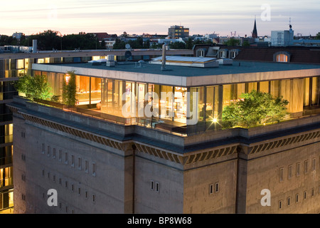 The Bunker is in Berlin Mitte and is a private exhibition space for the contemporary art collection of Christian Boros, displaye Stock Photo