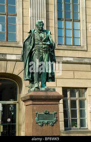 Statue of Eilhard Mitscherlich Denkmal Berlin Germany Stock Photo