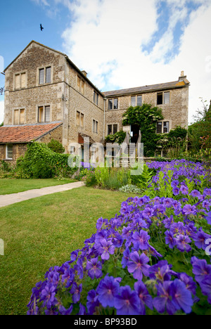 Lacock Wiltshire UK National Trust Pottery Stock Photo