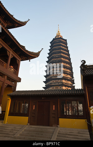 China, Changzhou. Tianning Temple. Stock Photo