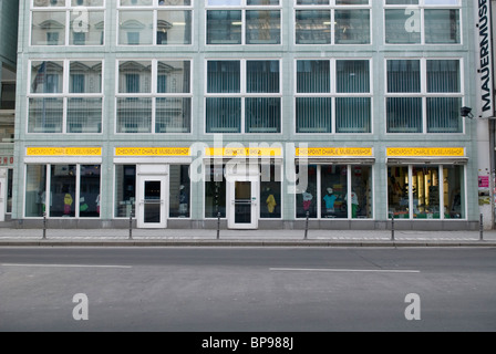 Museum building checkpoint Charlie Berlin Germany Stock Photo