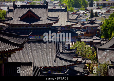 Mu Family Mansion, old town, Lijiang, Yunnan Province, China Stock Photo