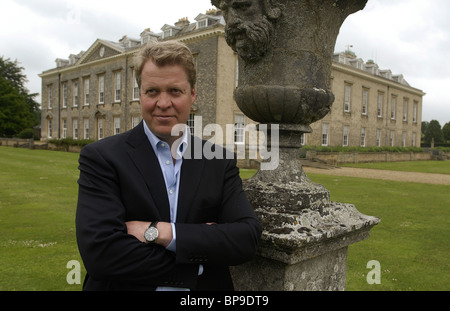 Earl Charles Spencer at Althorp House in Northamptonshire, 7-6-2007. Photo by John Robertson. Stock Photo