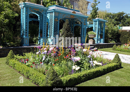 Victorian Aviary Garden RHS Chelsea Flower Show 2010 Stock Photo