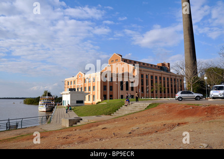 Usina do Gasometro cultural center, Porto Alegre, Rio Grande do Sul, Brazil Stock Photo