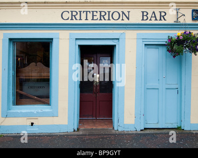 Criterion Bar, Stornoway, Isle of Lewis Stock Photo