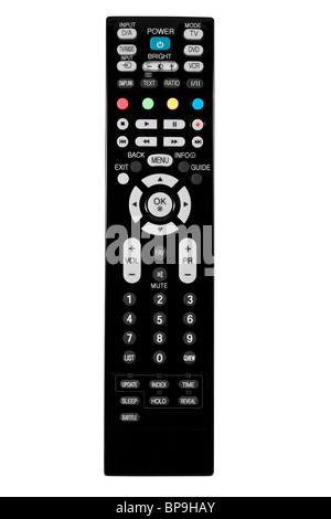 TV remote control isolated on white background white background with clipping path Stock Photo