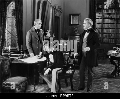 SCENE WITH JOHN BARRYMORE DR. JEKYLL AND MR. HYDE (1920) Stock Photo