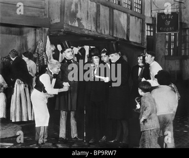 SCENE WITH JOHN BARRYMORE DR. JEKYLL AND MR. HYDE (1920) Stock Photo
