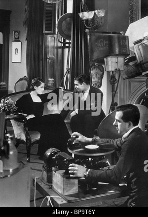 NORMA SHEARER, CLARK GABLE, STRANGE INTERLUDE, 1932 Stock Photo