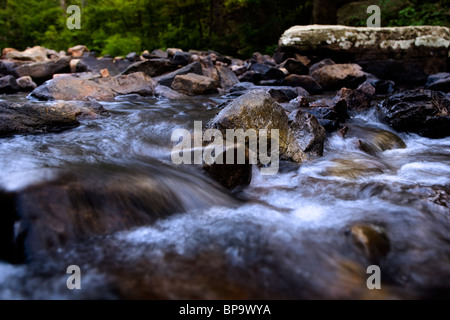 Small rocky stream Stock Photo