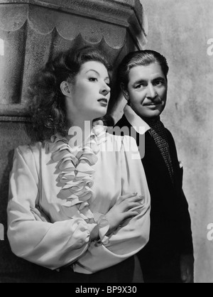 GREER GARSON, RONALD COLMAN, RANDOM HARVEST, 1942 Stock Photo