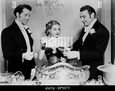 HENRY FONDA, BETTE DAVIS, GEORGE BRENT, JEZEBEL, 1938 Stock Photo