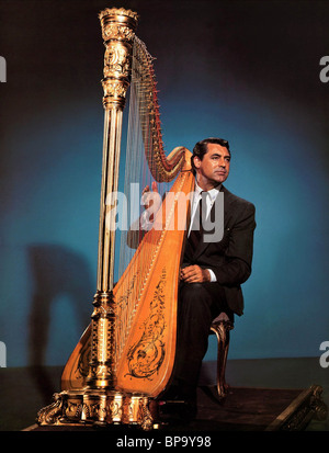 CARY GRANT WITH A HARP THE BISHOP'S WIFE (1947) Stock Photo