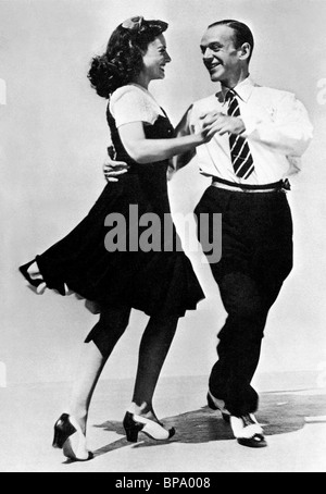 PAULETTE GODDARD FRED ASTAIRE SECOND CHORUS (1940) Stock Photo