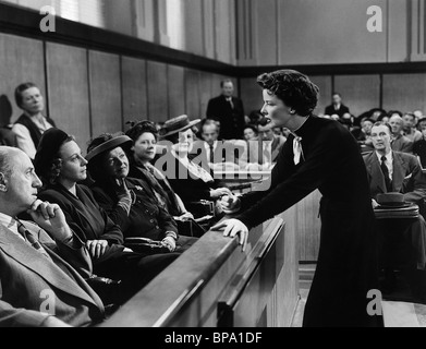 KATHARINE HEPBURN ADAM'S RIB (1949) Stock Photo