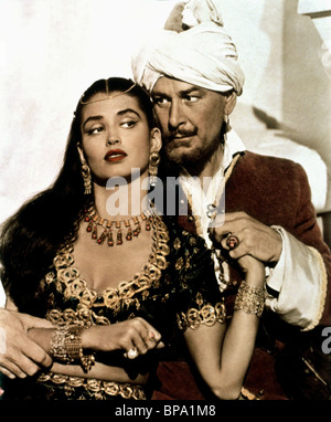 KIM 1950 MGM film with Errol Flynn as Mahbub Ali and Dean Stockwell as ...