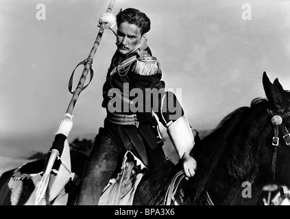 ERROL FLYNN THE CHARGE OF THE LIGHT BRIGADE (1936) Stock Photo