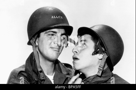 DEAN MARTIN, JERRY LEWIS, JUMPING JACKS, 1952 Stock Photo