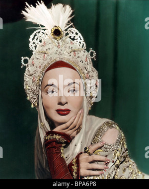 ANN BLYTH THE GOLDEN HORDE (1951) Stock Photo