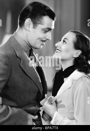 CLARK GABLE, JOAN CRAWFORD, CHAINED, 1934 Stock Photo