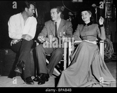 STEWART GRANGER, RAY MILLAND, VALERIE HOBSON, BLANCHE FURY, 1948 Stock Photo