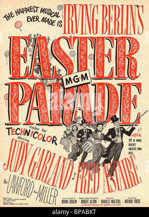 FILM POSTER EASTER PARADE (1948) Stock Photo