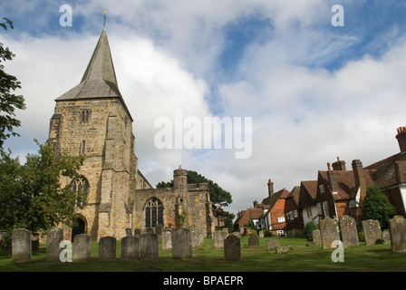 Mayfield Village Church, East Sussex Stock Photo - Alamy