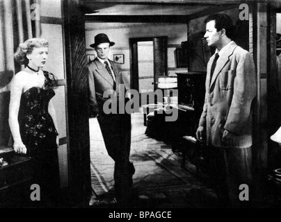 IDA LUPINO, RICHARD WIDMARK, CORNEL WILDE, ROAD HOUSE, 1948 Stock Photo
